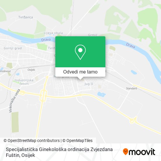 Karta Specijalistička Ginekološka ordinacija Zvjezdana Fuštin