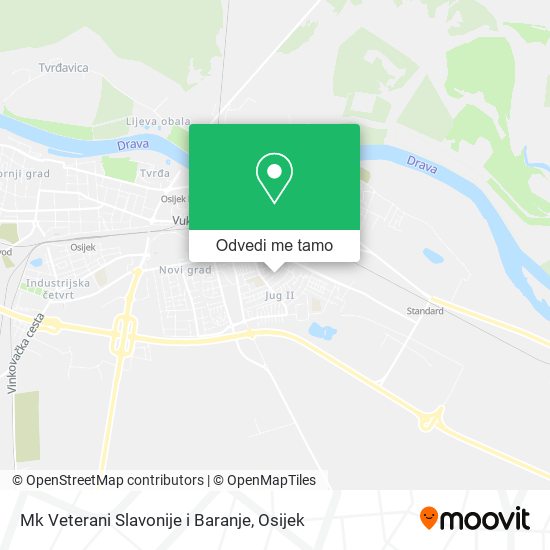 Karta Mk Veterani Slavonije i Baranje