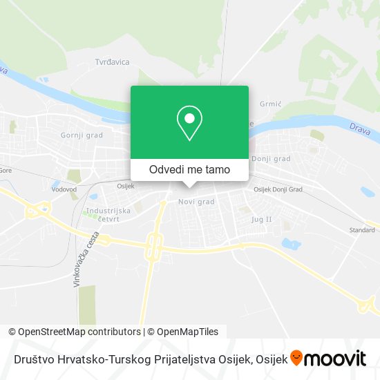 Karta Društvo Hrvatsko-Turskog Prijateljstva Osijek