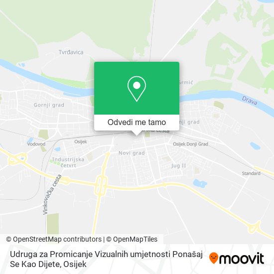 Karta Udruga za Promicanje Vizualnih umjetnosti Ponašaj Se Kao Dijete