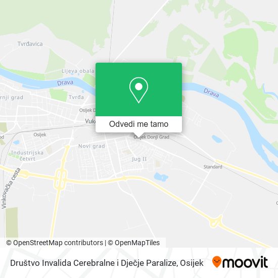 Karta Društvo Invalida Cerebralne i Dječje Paralize