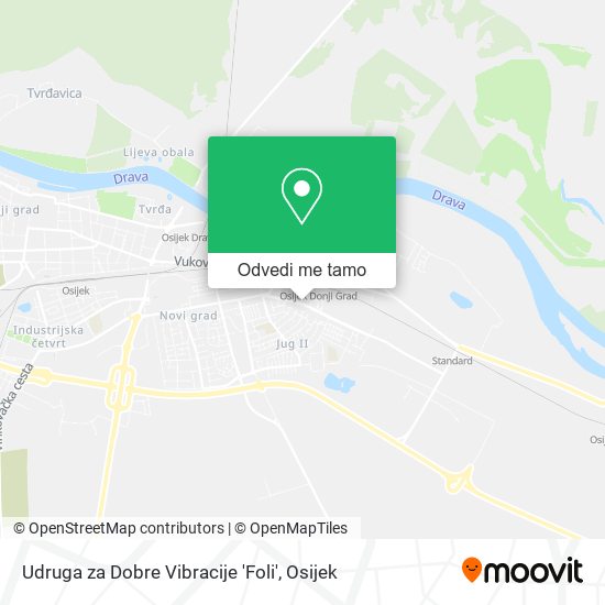 Karta Udruga za Dobre Vibracije 'Foli'
