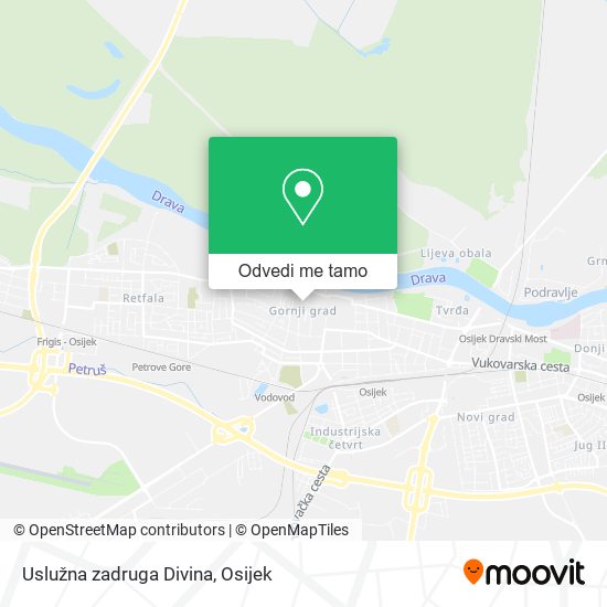 Karta Uslužna zadruga Divina
