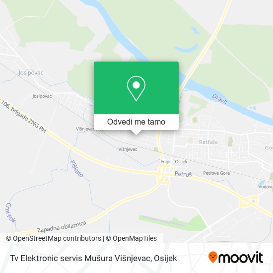 Karta Tv Elektronic servis Mušura Višnjevac