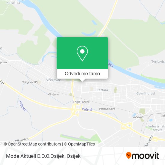 Karta Mode Aktuell D.O.O.Osijek