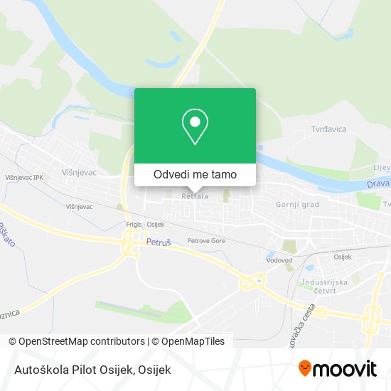 Karta Autoškola Pilot Osijek