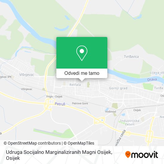 Karta Udruga Socijalno Marginaliziranih Magni Osijek