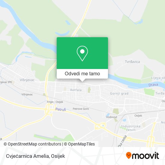 Karta Cvjećarnica Amelia
