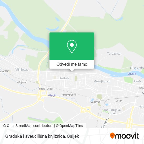 Karta Gradska i sveučilišna knjižnica