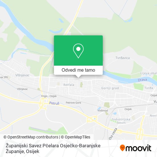 Karta Županijski Savez Pčelara Osječko-Baranjske Županije