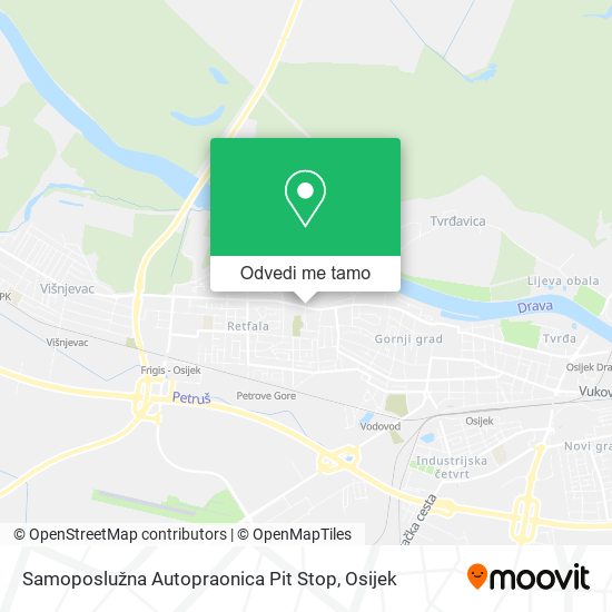Karta Samoposlužna Autopraonica Pit Stop