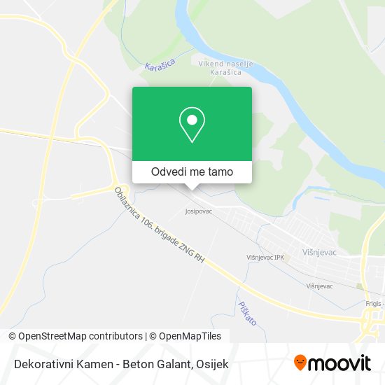 Karta Dekorativni Kamen - Beton Galant