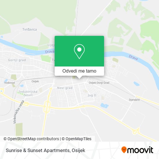Karta Sunrise & Sunset Apartments