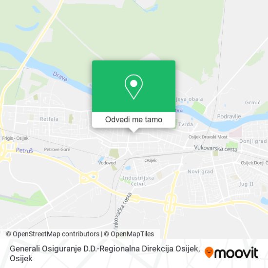 Karta Generali Osiguranje D.D.-Regionalna Direkcija Osijek