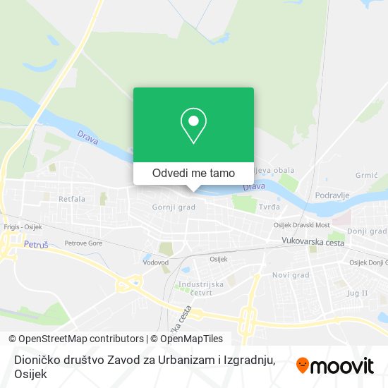 Karta Dioničko društvo Zavod za Urbanizam i Izgradnju