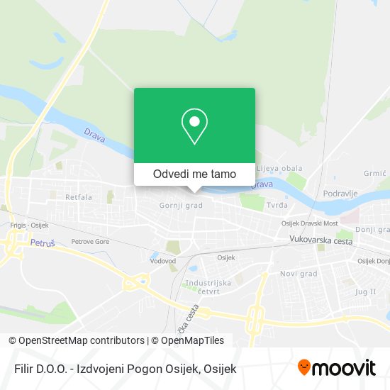Karta Filir D.O.O. - Izdvojeni Pogon Osijek