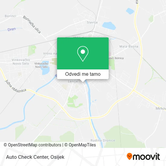 Karta Auto Check Center