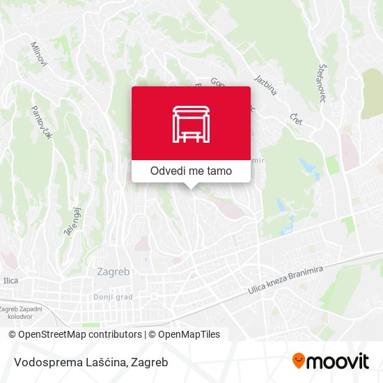 Karta Vodosprema Lašćina