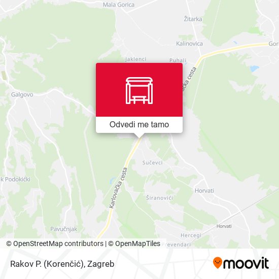 Karta Rakov P. (Korenčić)