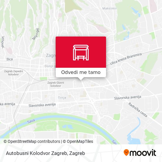 Karta Autobusni Kolodvor Zagreb