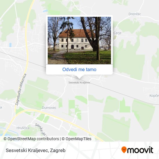 Karta Sesvetski Kraljevec