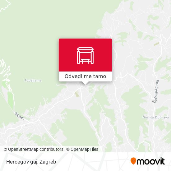 Karta Hercegov gaj