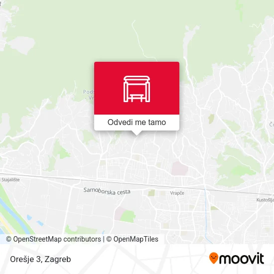 Karta Orešje 3
