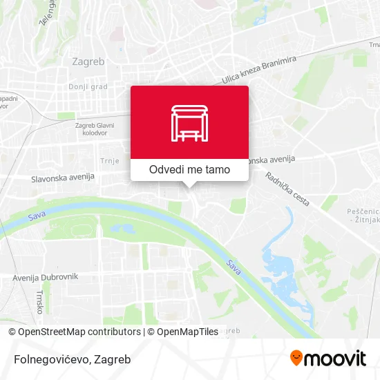 Karta Folnegovićevo