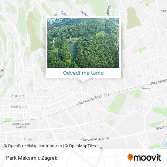 Karta Park Maksimir