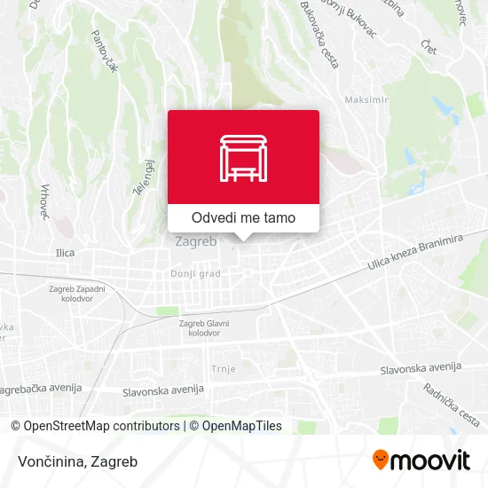 Karta Vončinina