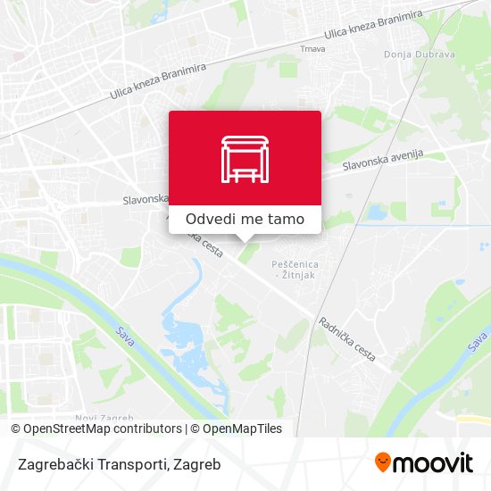 Karta Zagrebački Transporti