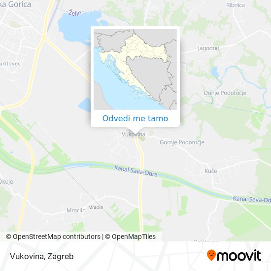 Karta Vukovina