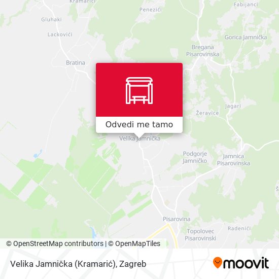 Karta Velika Jamnička (Kramarić)