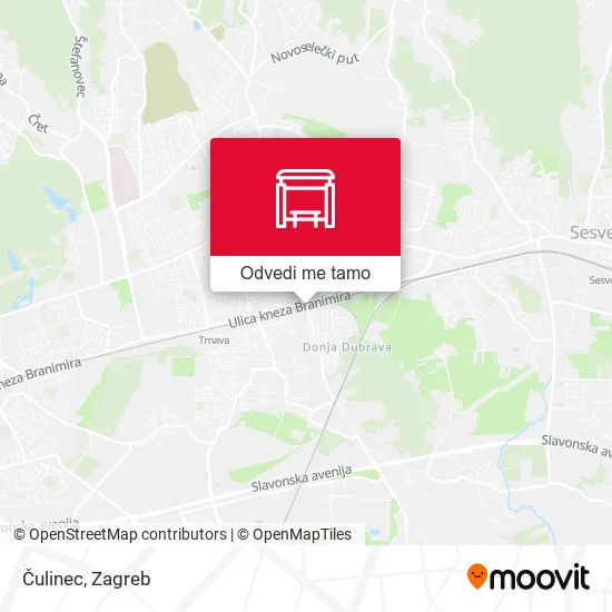Karta Čulinec
