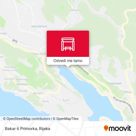 Karta Bakar 6 Primorka