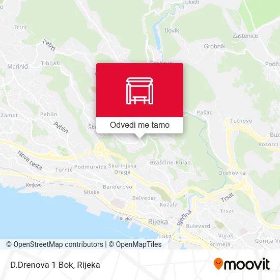 Karta D.Drenova 1 Bok