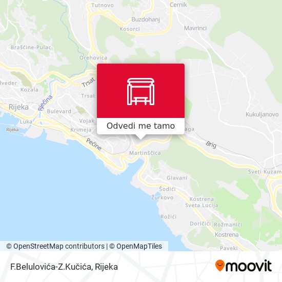 Karta F.Belulovića-Z.Kučića