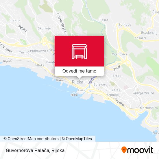 Karta Guvernerova Palača
