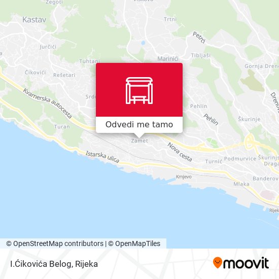 Karta I.Ćikovića Belog