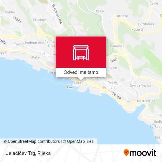 Karta Jelačićev Trg