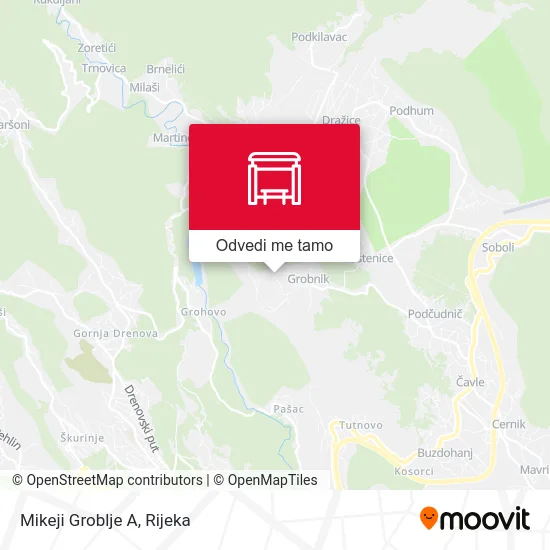 Karta Mikeji Groblje A