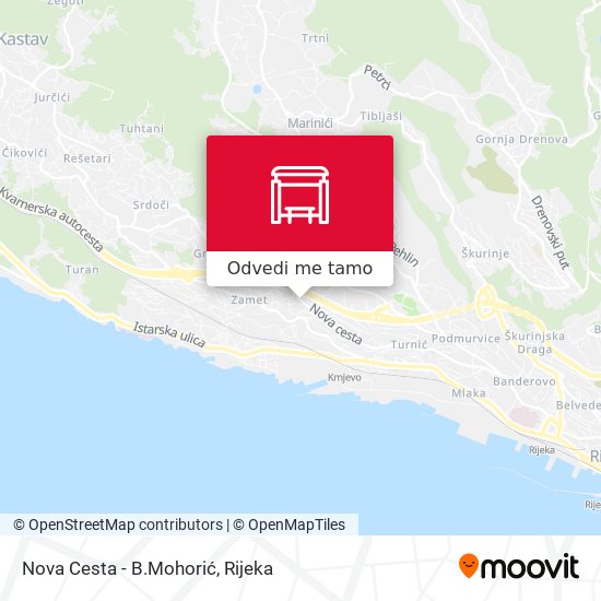Karta Nova Cesta - B.Mohorić