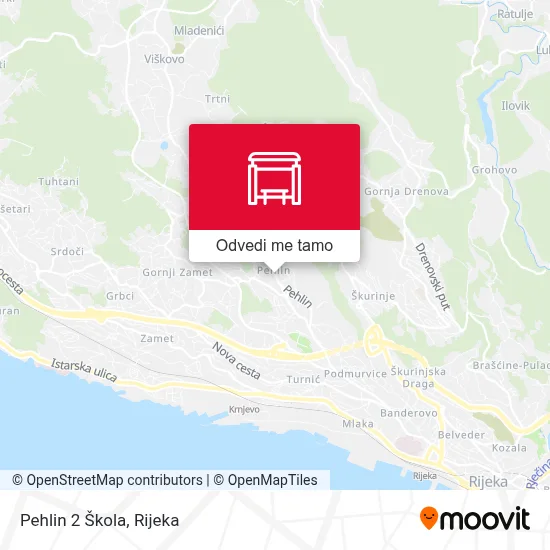 Karta Pehlin 2 Škola