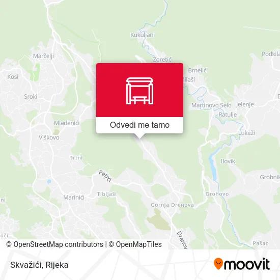 Karta Skvažići