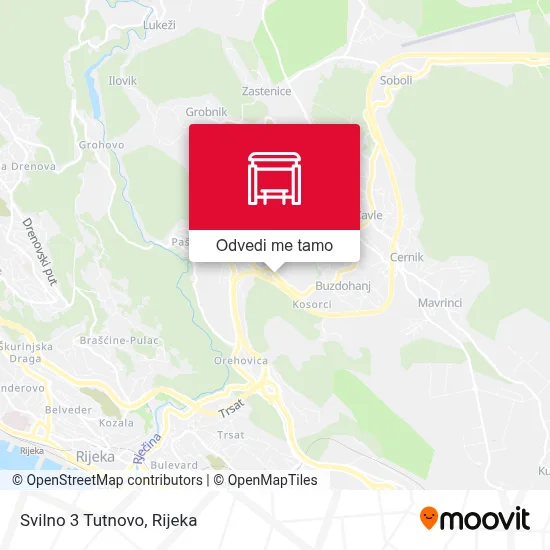 Karta Svilno 3 Tutnovo