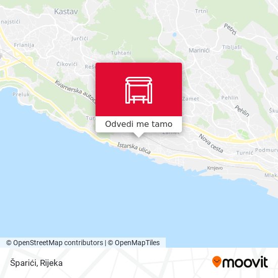 Karta Šparići