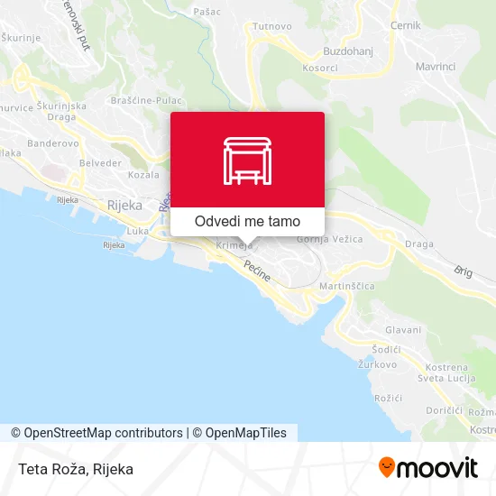 Karta Teta Roža