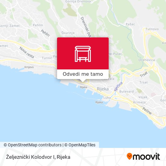 Karta Željeznički Kolodvor I