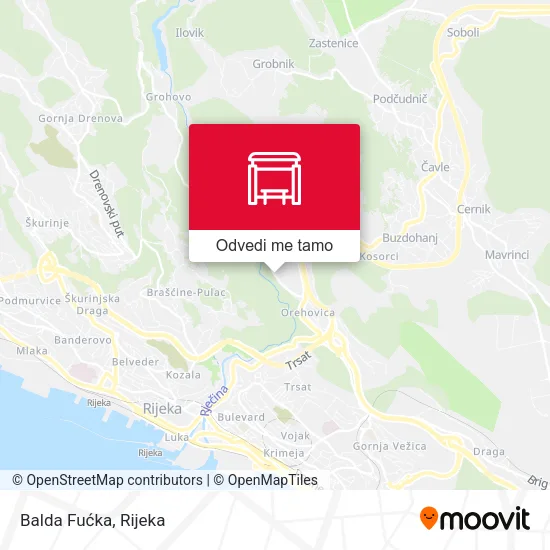 Karta Balda Fućka
