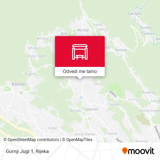 Karta Gornji Jugi 1
